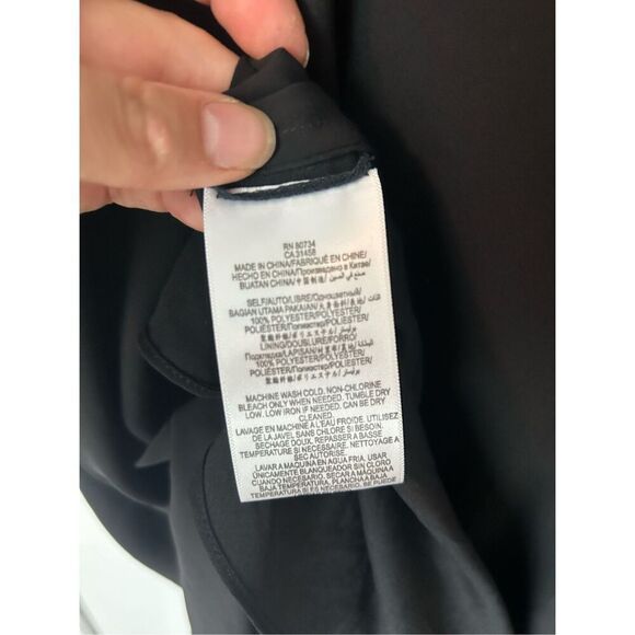 Bcbg large top black sexy open back size large - Picture 5 of 5